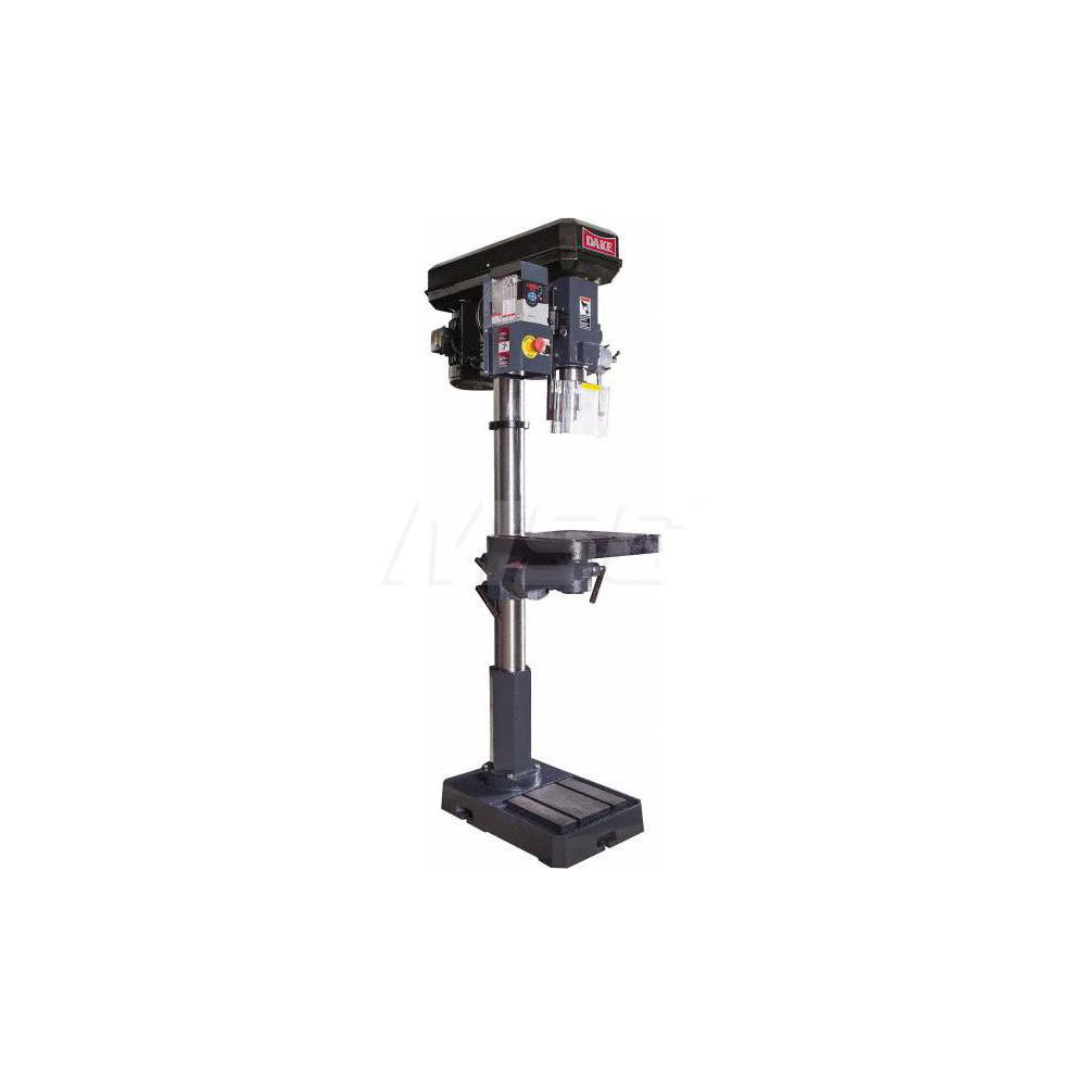 Dake Floor Drill Press 18" Swing, 1.5 hp, 110 V, 1 Phase MSC Direct