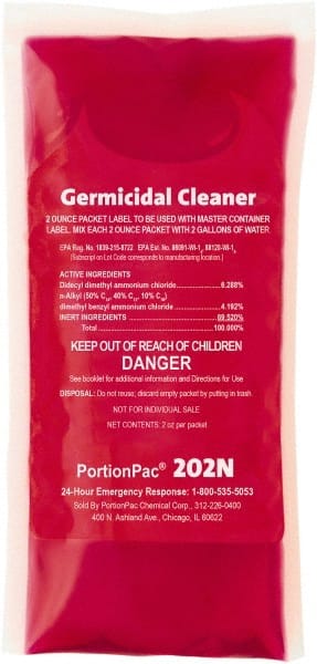 Germicidal Detergent: Pouch, Use On Mopping