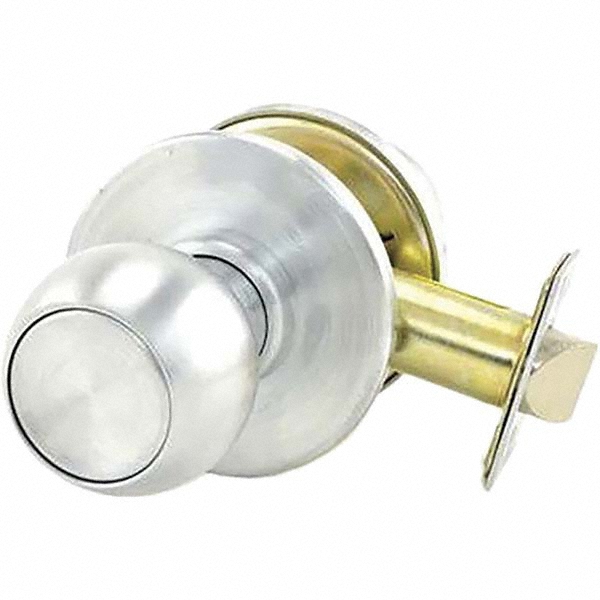 Stanley Satin Chrome Passage Knob Lockset MSC Direct
