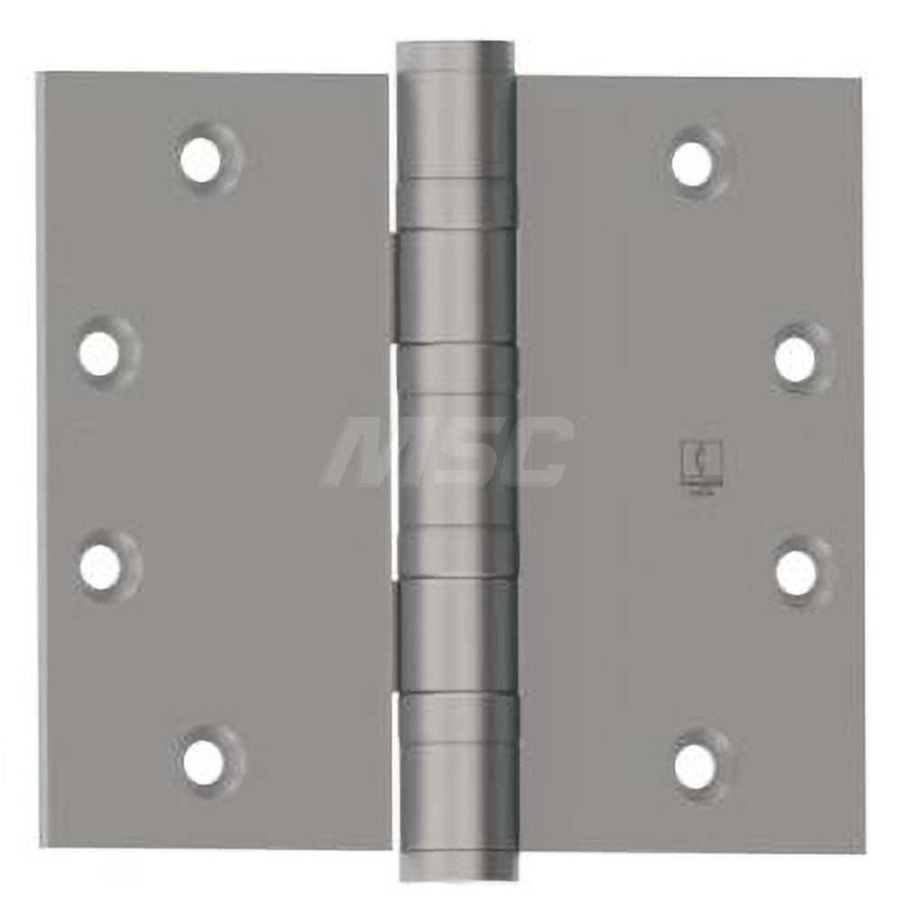 Hager 41/2" Long x 41/2" Wide Steel Full Mortise Ball Bearing