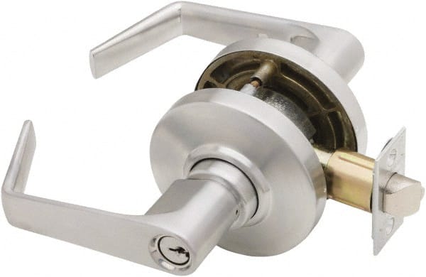 Office Lever Lockset for 2-1/4" Thick Doors