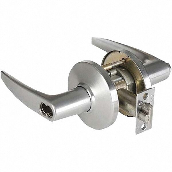 Storeroom Lever Lockset for 2-1/4" Thick Doors