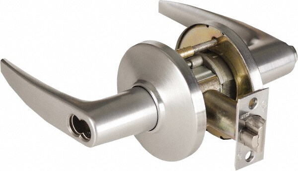 Storeroom Lever Lockset for 2-1/4" Thick Doors
