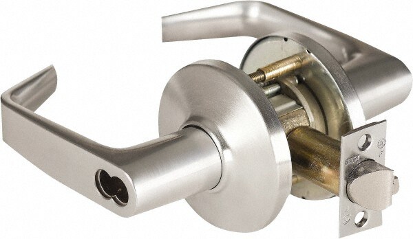 Storeroom Lever Lockset for 2-1/4" Thick Doors