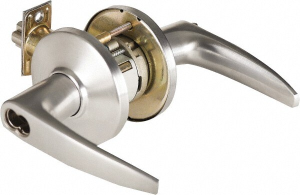 Entry Lever Lockset for 2-1/4" Thick Doors