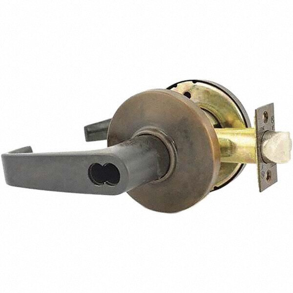Entry Lever Lockset for 2-1/4" Thick Doors