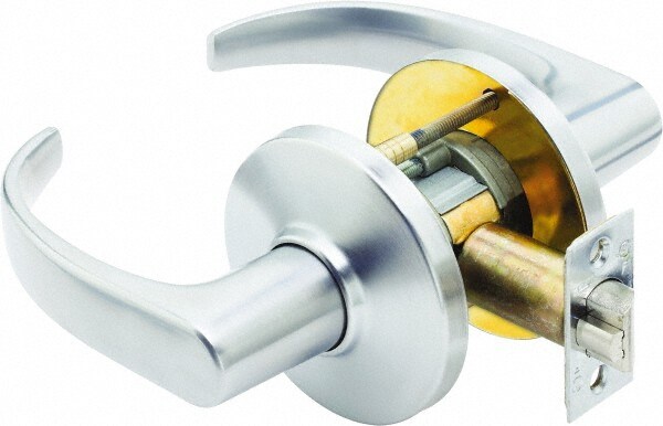 Passage Lever Lockset for 2-1/4" Thick Doors