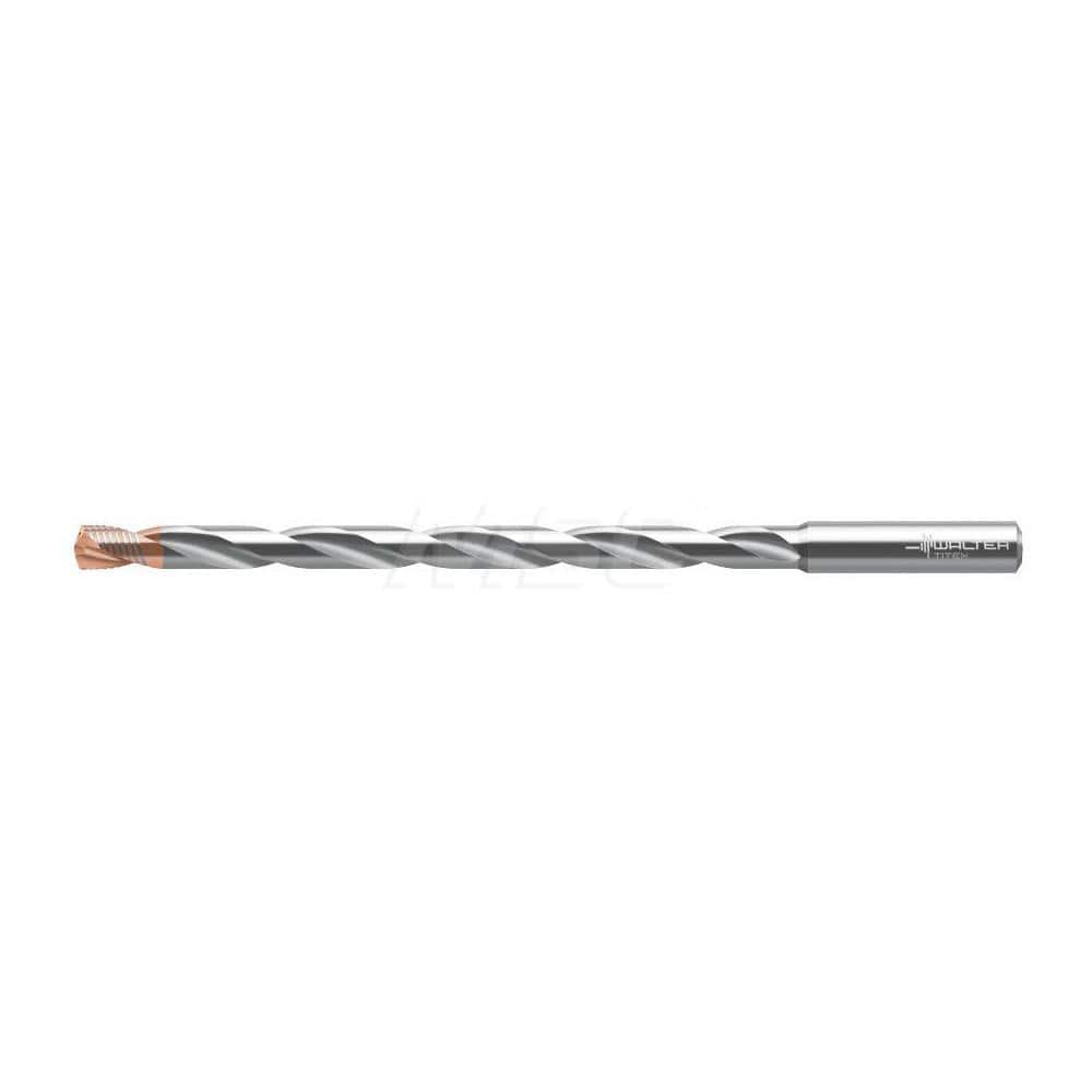 Walter-Titex 6745511 Extra Length Drill Bit: 0.3125" Dia, 140 °, Solid Carbide 
