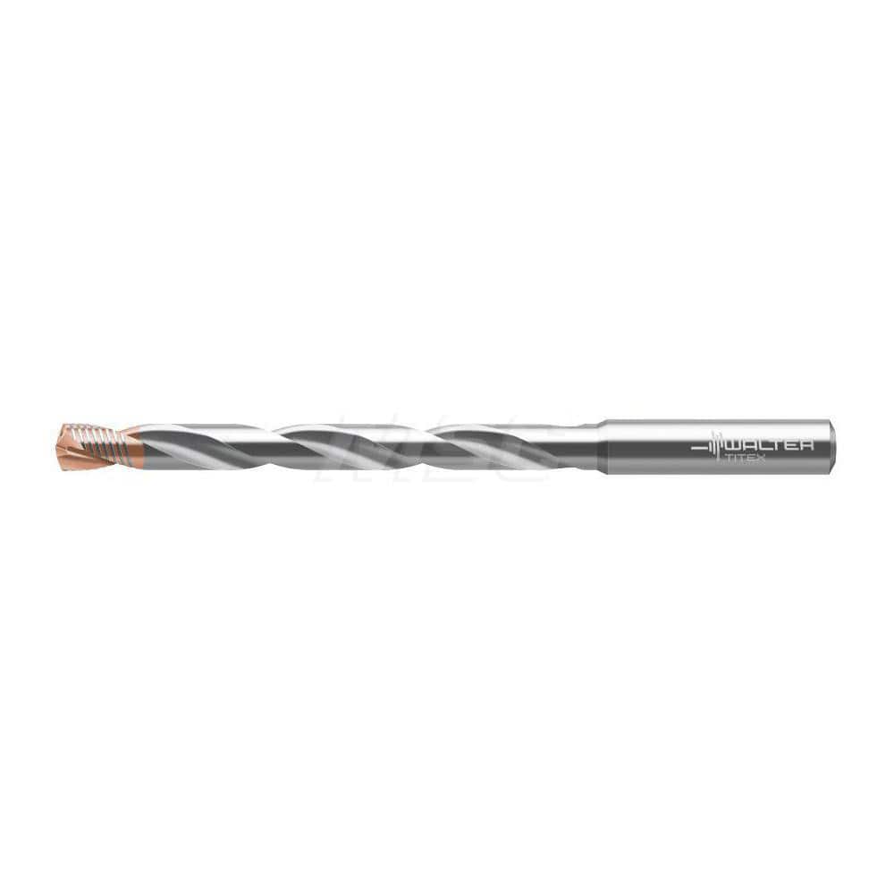 Walter-Titex 6745436 Taper Length Drill Bit: Series DC170, 9/16" Dia, 140 ° Point, Solid Carbide 