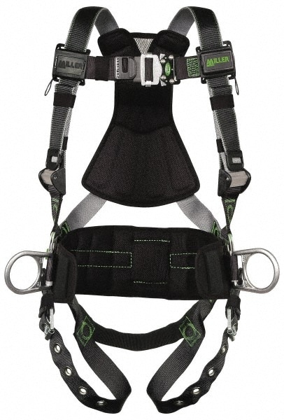 Miller RDT-TB-DP/UBK Fall Protection Harnesses: 400 Lb, Construction Style, Size Universal Image