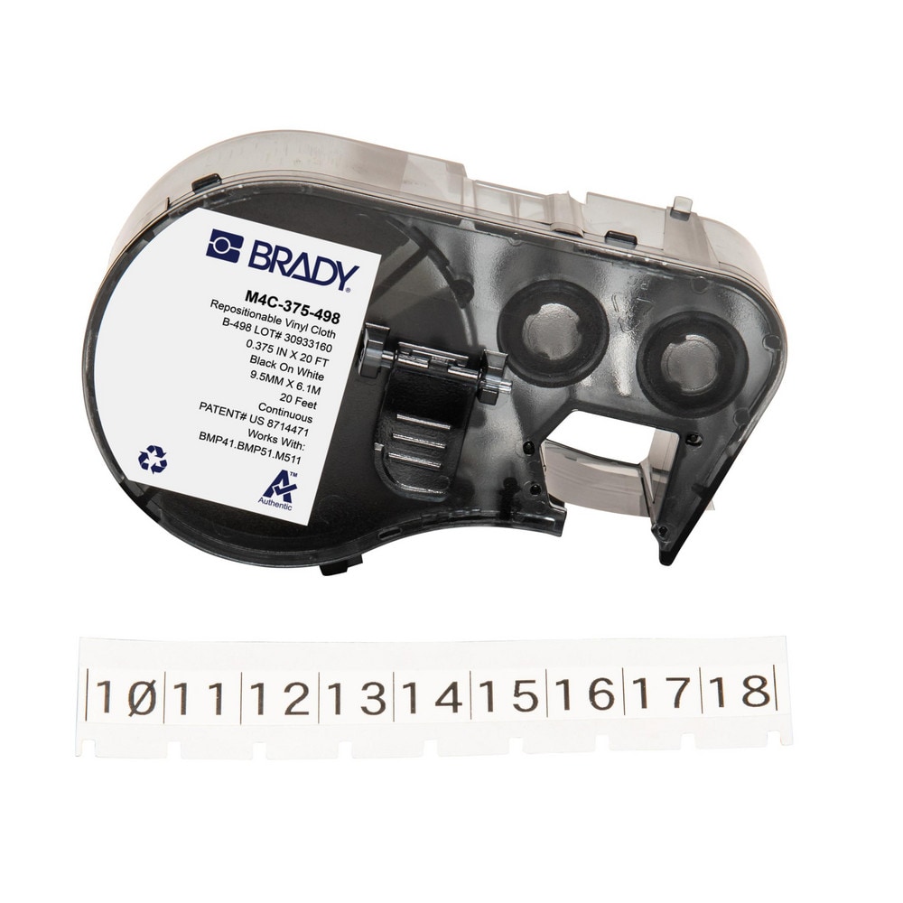 Brady - Labels, Ribbons & Tapes; Application: Label Printer Cartridge ...