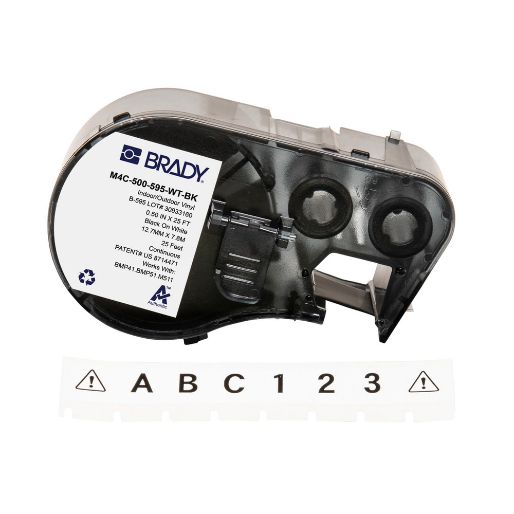 Brady - Labels, Ribbons & Tapes; Application: Label Printer Cartridge ...