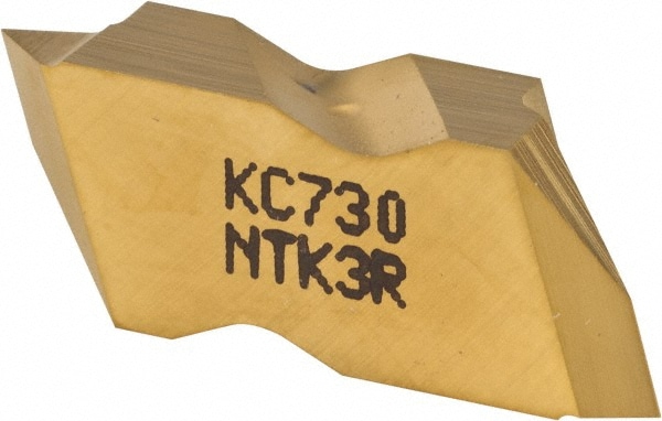 Threading Insert: NTK3R KC730, Carbide