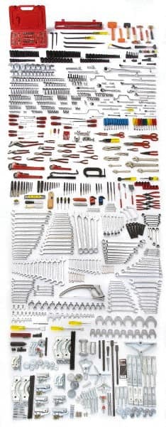 Combination Hand Tool Set: 1,046 Pc, Master Tool Set