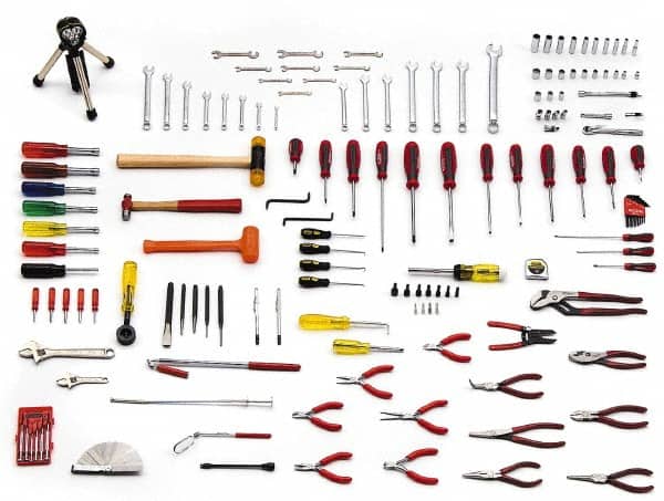 Combination Hand Tool Set: 149 Pc, Aviation Tool Set