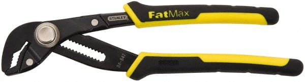 Stanley 84-648 Tongue & Groove Plier: 1-1/2" Cutting Capacity, Combination (Serrated/Smooth) Jaw 