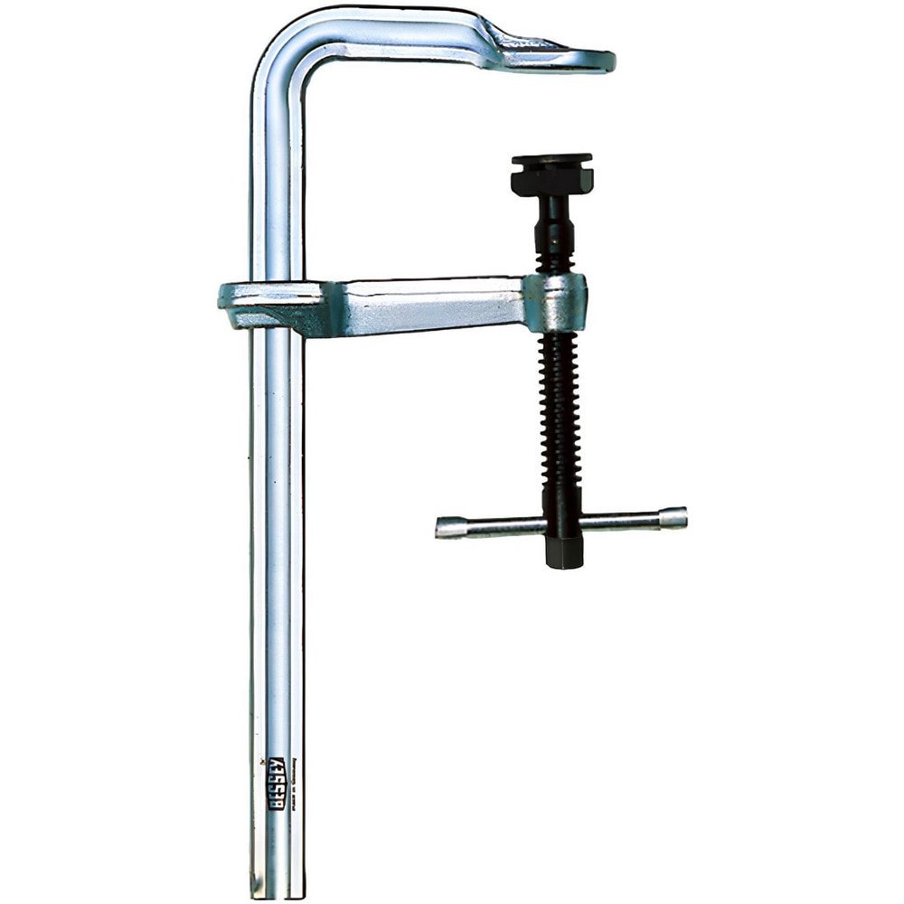 Sliding Arm Bar Clamp: 12" Max Capacity, 7" Throat Depth