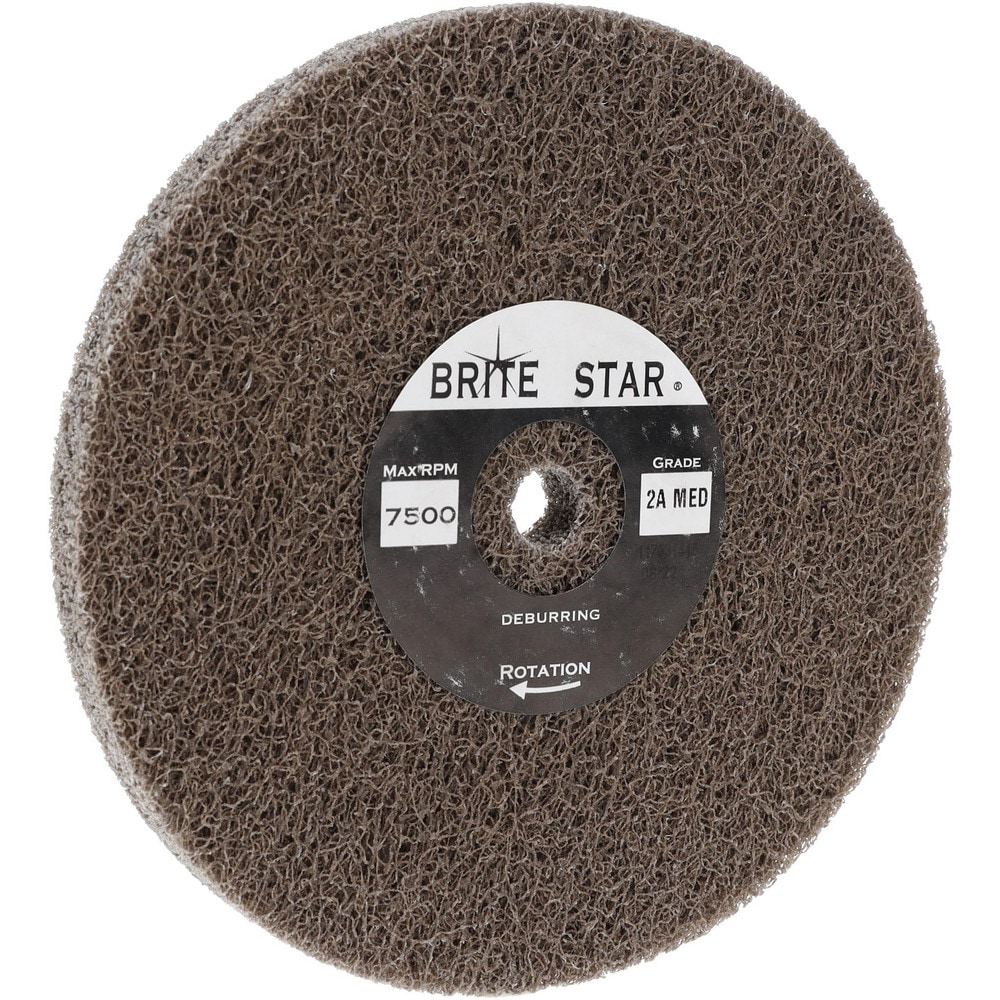 Brite Star 66261109841 Deburring Wheel:  Density 2, Aluminum Oxide 