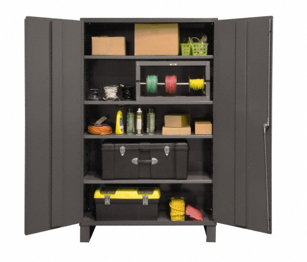 Durham - 4 Shelf Locking Storage Cabinet - 41909854 - MSC Industrial Supply