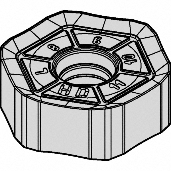 Kennametal 5550796 HNPJ535ANSNHD KCPM40 Carbide Milling Insert Image