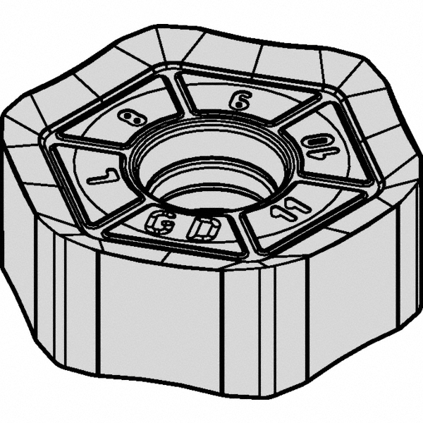 Kennametal 5550795 HNPJ535ANSNGD KCPM40 Carbide Milling Insert Image