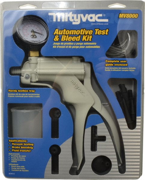 4.5 oz PVC Automotive Brake Bleeder System - 24" Long, 1/4" Inlet