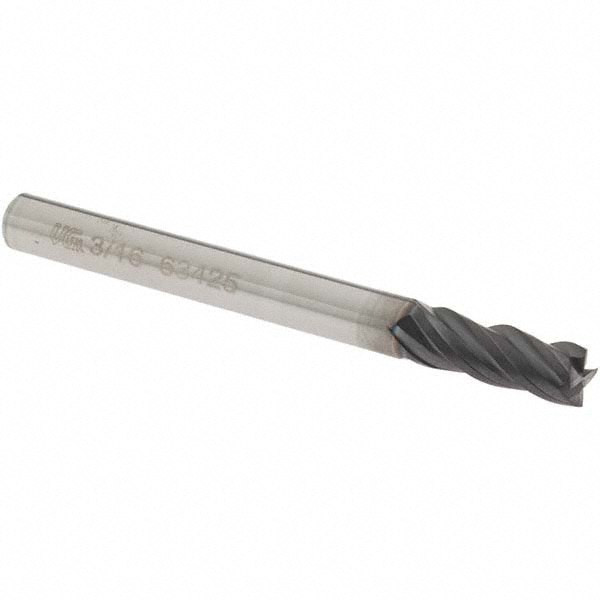 OSG - Square End Mill: 3/16