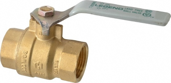 Legend Valve 101-415NL Full Port Bi-Directional Manual Ball Valve: 1" Pipe, Full Port Image