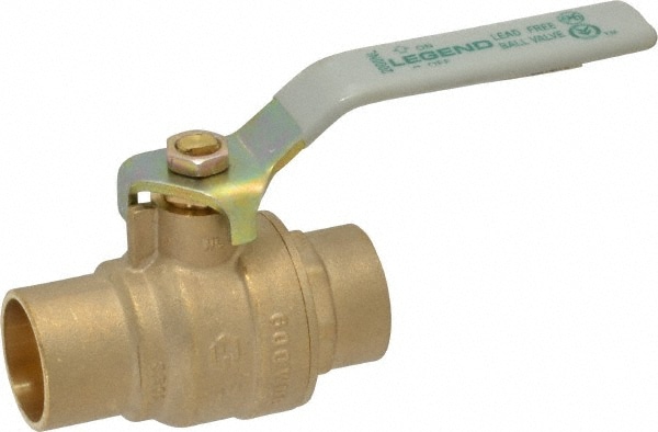 Legend Valve 101-425NL Full Port Bi-Directional Manual Ball Valve: 1" Pipe, Full Port Image