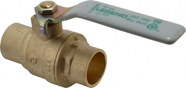 Full Port Bi-Directional Manual Ball Valve: 3/4