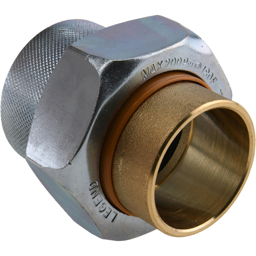 Legend Valve - 1-1/4 Thread, T-571 Dielectric Union | MSC Direct