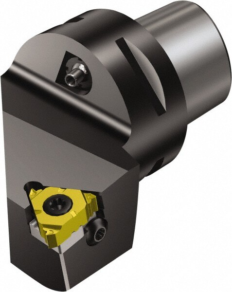 Size C8, 80mm Head Length, 55mm Ctr to Cutting Edge, Left Hand External Modular Threading Cutting Unit Head