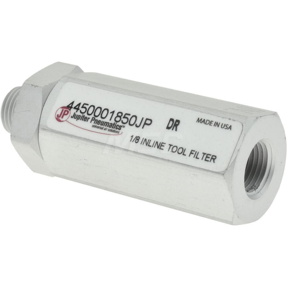 1/8" Outlet, 500 Max psi, Inline Filters, Regulators & Lubricators