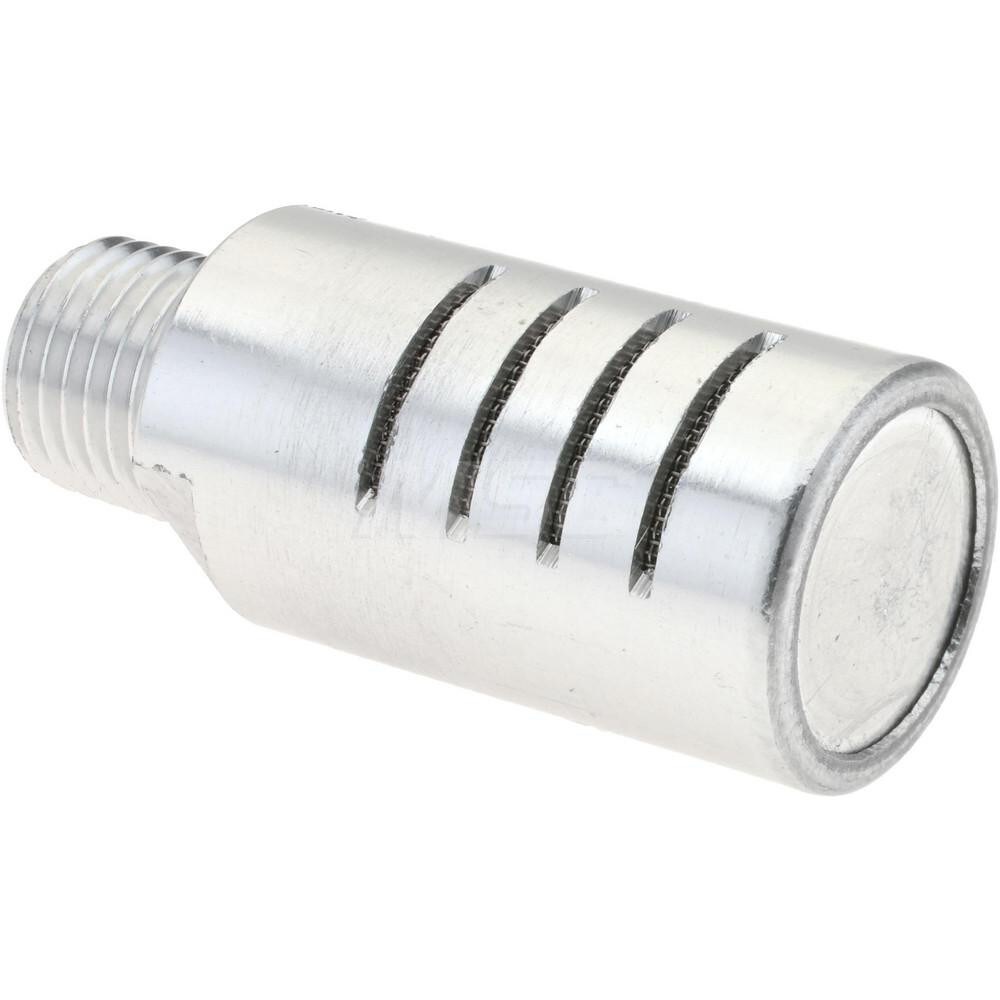 Pneumatic Muffler: 1/4" Male NPT, 30 CFM