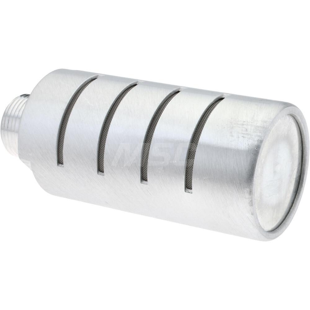 Pneumatic Muffler: 3/4" Male NPT, 70 CFM