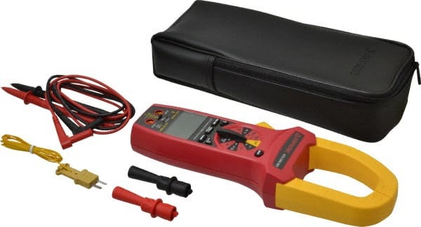 Amprobe ACD-3300 IND Clamp Meter: CAT III & CAT IV, 2.2441" Jaw, Clamp On Jaw 