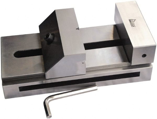 Gibraltar TVS-60 5-29/32" Jaw Width, 7" Jaw Opening Capacity, 1.969" Jaw Height, Toolmakers Vise 