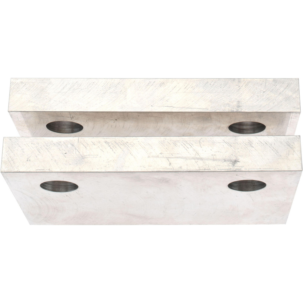 Gibraltar Vise Jaw 6" Wide, 4" High, 3/4" Thick, Flat MSC Direct