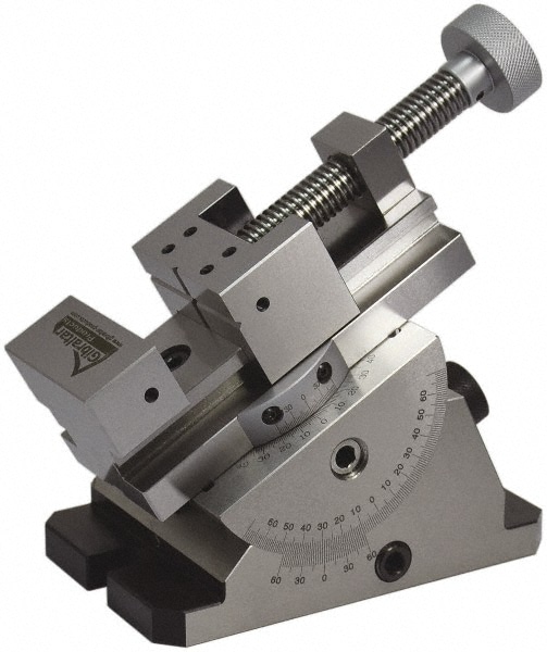 Gibraltar 110090 Machine Vise: 3" Jaw Opening, Horizontal, Swivel Base Image