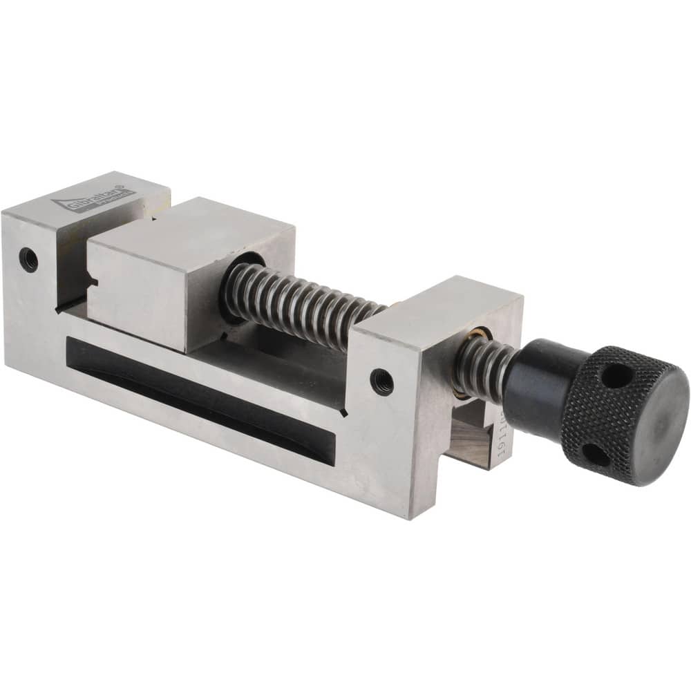 Gibraltar EVSD-50 1-31/32" Jaw Width, 2-1/2" Jaw Opening Capacity, 1" Jaw Height, Toolmakers Vise 