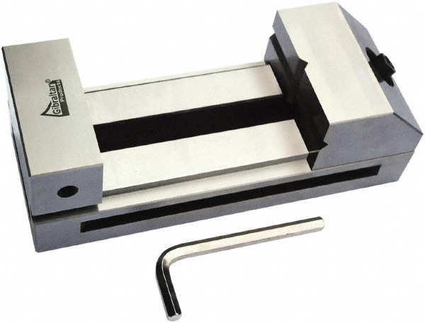 Gibraltar TVS-35 3-15/32" Jaw Width, 5" Jaw Opening Capacity, 1.57" Jaw Height, Toolmakers Vise Image