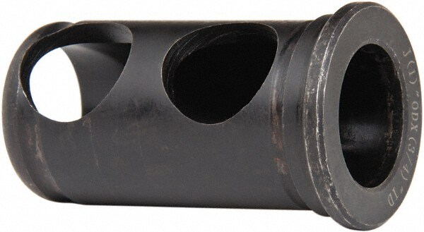 Rotary Tool Holder Bushing: Type J, 3/4" ID, 1" OD, 1-3/4" Length Under Head