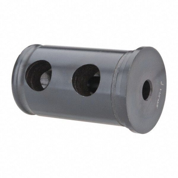 Rotary Tool Holder Bushing: Type J, 3/8" ID, 1-1/2" OD, 2-1/2" Length Under Head