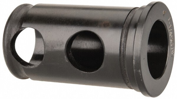 Rotary Tool Holder Bushing: Type J, 7/8" ID, 1-1/4" OD, 2-1/8" Length Under Head