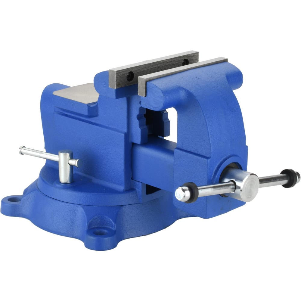 Gibraltar G56414 Bench & Pipe Combination Vise: 6" Jaw Width, 6" Jaw Opening, 4-3/16" Throat Depth 