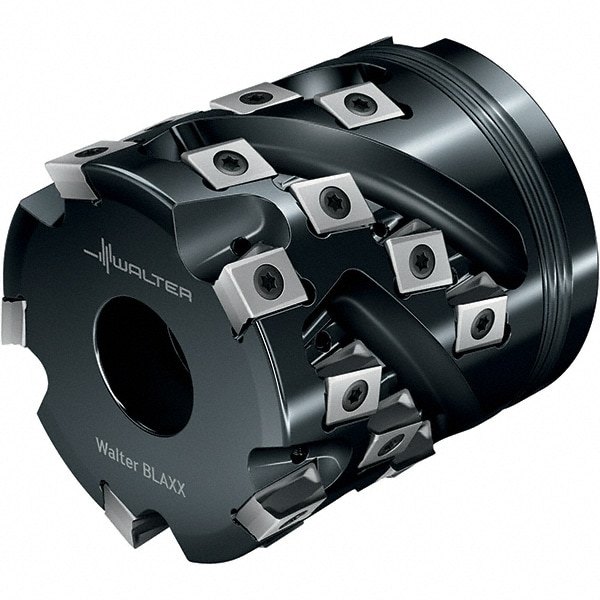 Walter 6365039 2" Cut Diam, 3/4" Arbor Hole Diam, 1.339" Max Depth, Indexable Square-Shoulder Face Mill Image