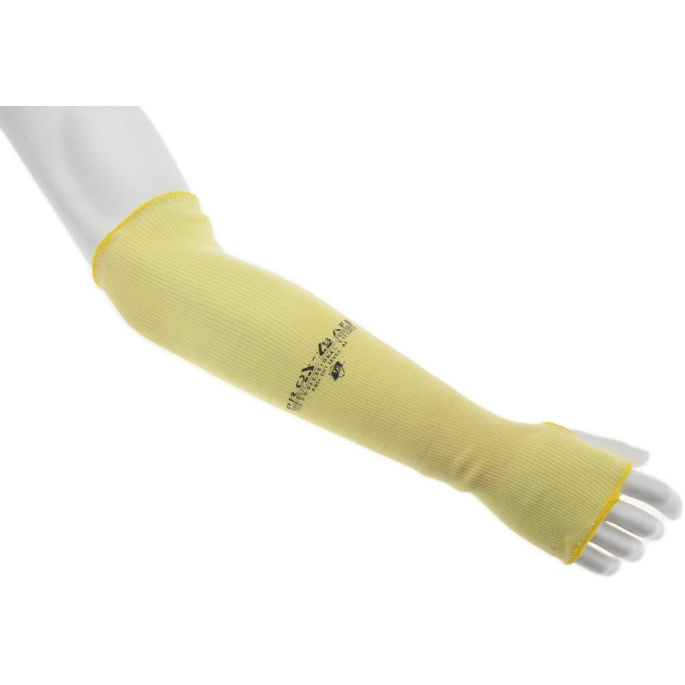 Cut-Resistant Sleeves: Size Universal, ATA, Yellow