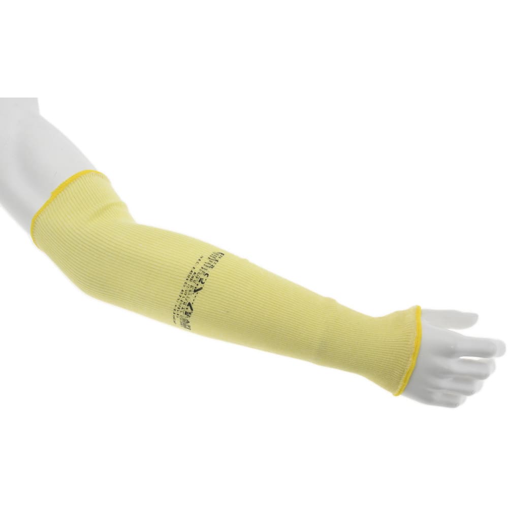 Cut-Resistant Sleeves: Size Universal, ATA, Yellow