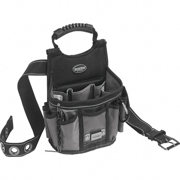 Tool Pouch: 13 Pockets, Black