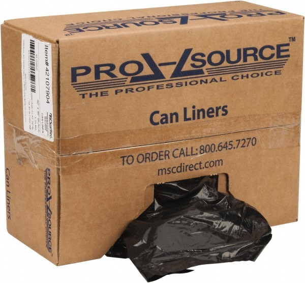 Made in USA - Household/Office Trash Bags: 40 to 45 gal, 4 mil - 11365178 -  MSC Industrial Supply